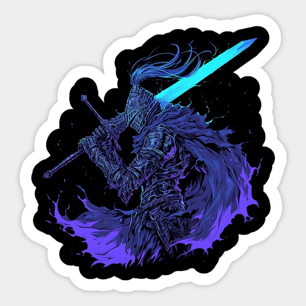 artorias of the abyss Sticker by peterdora